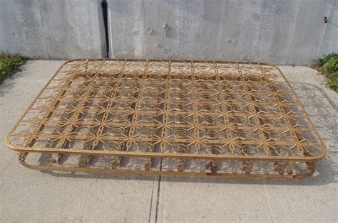 antique metal box spring|old fashioned box springs.